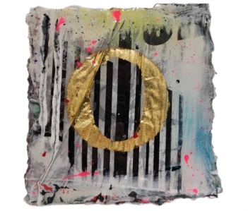  Initialie in Blattgold 1